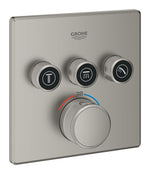 Grohe Grohtherm  Smart Control Üç Valfli Akış Kontrollü, Ankastre Termostatik Duş Bataryası - 29126MS0 - GROHE 29126MS0