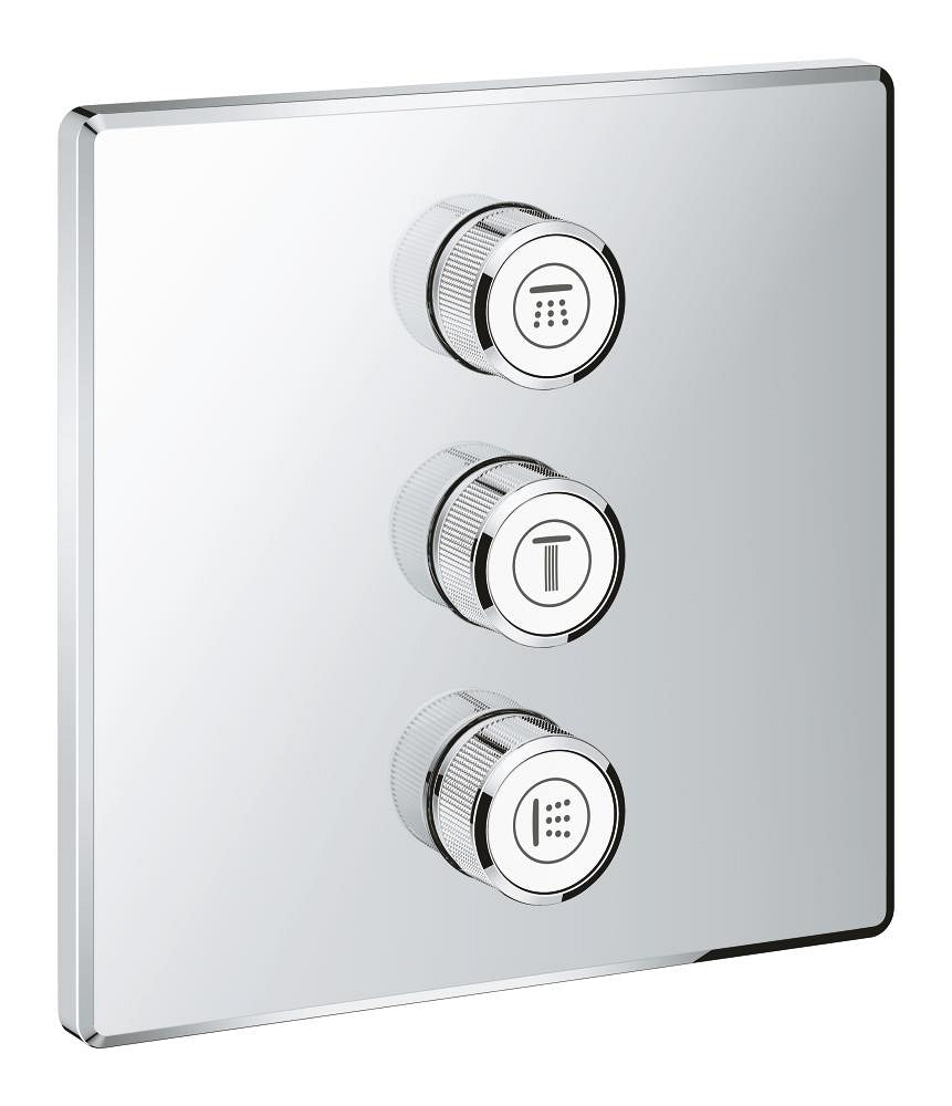 Grohe SmartControl Akış Kontrollü Ankastre Yönlendirici (3 Yollu, Sıva Üstü Grubu) - GROHE 29127000
