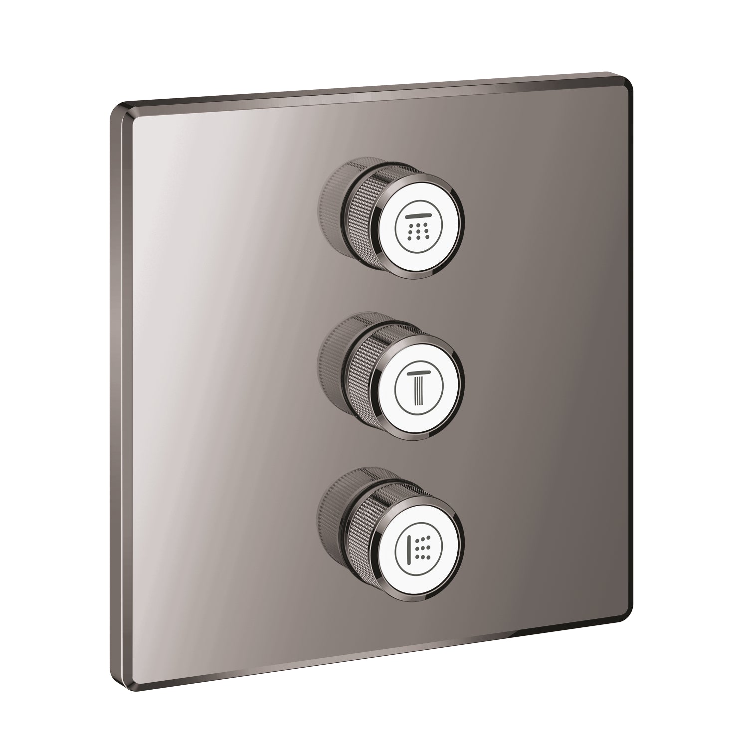 Grohe Grohtherm SmartControl Akış Kontrollü Ankastre Yönlendirici (3 Yollu, Sıva Üstü Grubu), Sert Grafit - alternatif görünüm - GROHE 29127A00