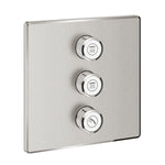 Grohe Grohtherm SmartControl Akış Kontrollü Ankastre Yönlendirici (3 Yollu, Sıva Üstü Grubu), Paslanmaz Çelik - alternatif görünüm - GROHE 29127DC0