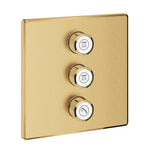 Grohe Grohtherm SmartControl Akış Kontrollü Ankastre Yönlendirici (3 Yollu, Sıva Üstü Grubu), Fırçalı Altın - GROHE 29127GN0