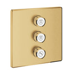 Grohe Grohtherm SmartControl Akış Kontrollü Ankastre Yönlendirici (3 Yollu, Sıva Üstü Grubu), Fırçalı Altın - alternatif görünüm - GROHE 29127GN0