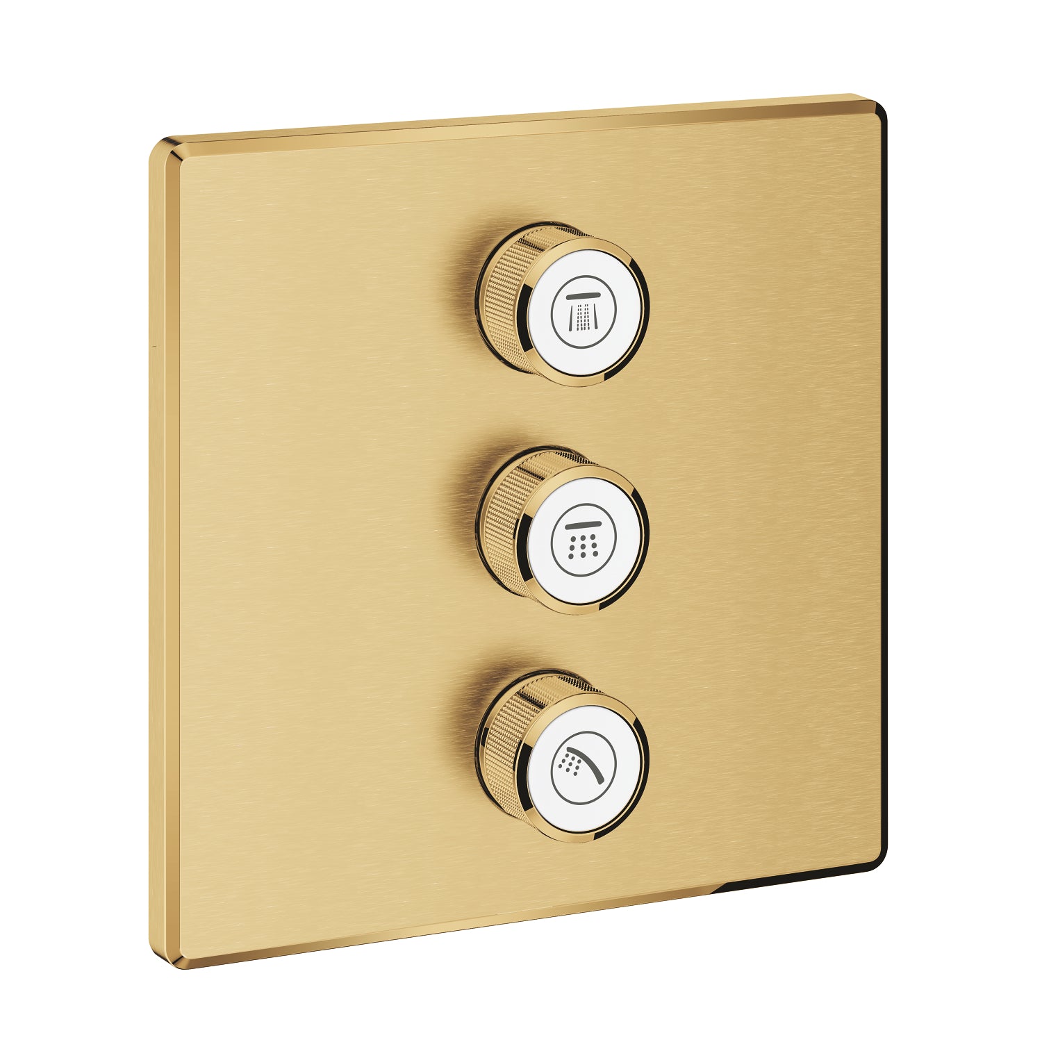 Grohe Grohtherm SmartControl Akış Kontrollü Ankastre Yönlendirici (3 Yollu, Sıva Üstü Grubu), Fırçalı Altın - alternatif görünüm - GROHE 29127GN0