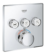 Grohe SmartControl Akış Kontrollü Ankastre Termostatik Banyo Bataryası (3 Yollu, Sıva Üstü Grubu) - GROHE 29142000