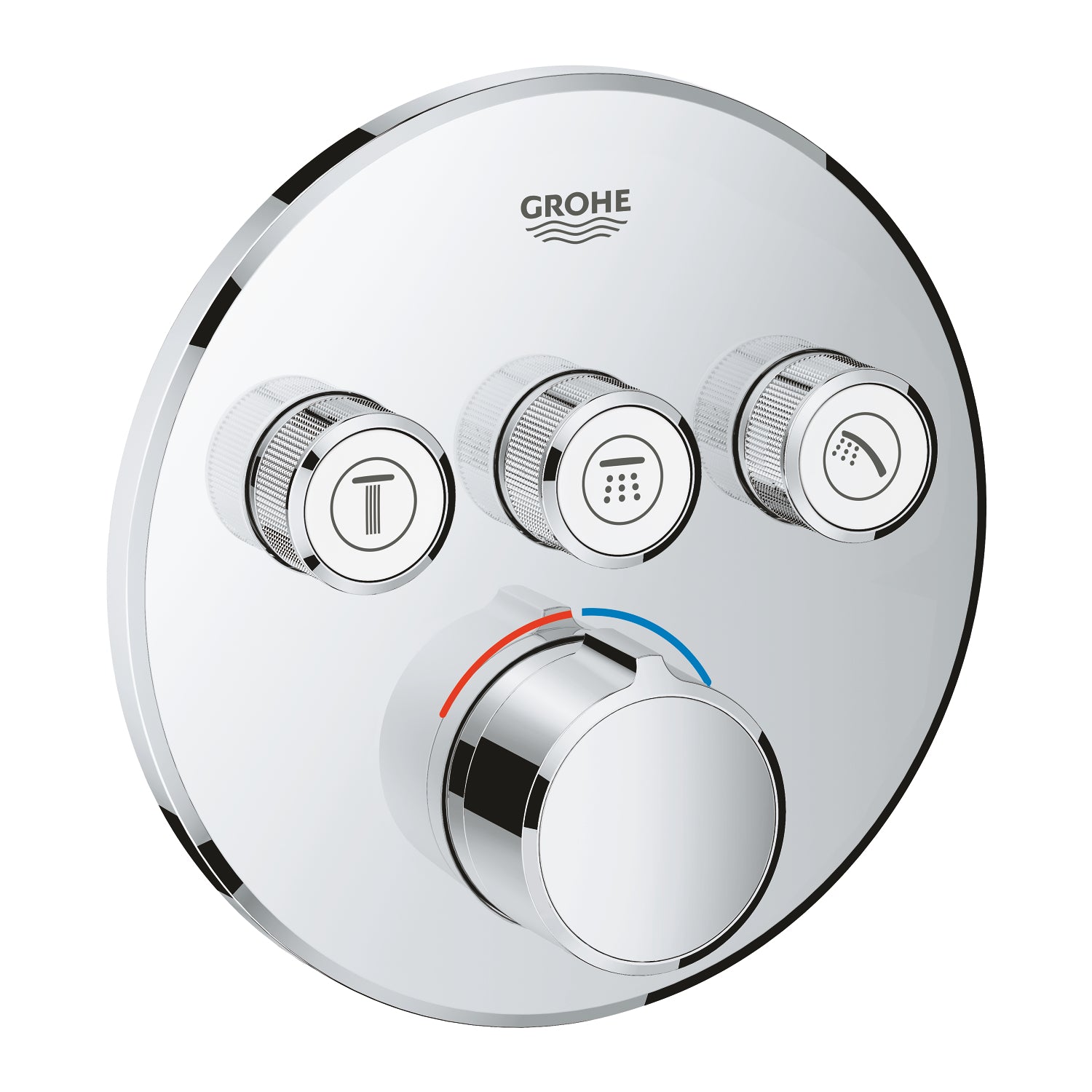 Grohe SmartControl Akış Kontrollü Ankastre Banyo Bataryası (3 Yollu, Sıva Üstü Grubu) - alternatif görünüm - GROHE 29146000
