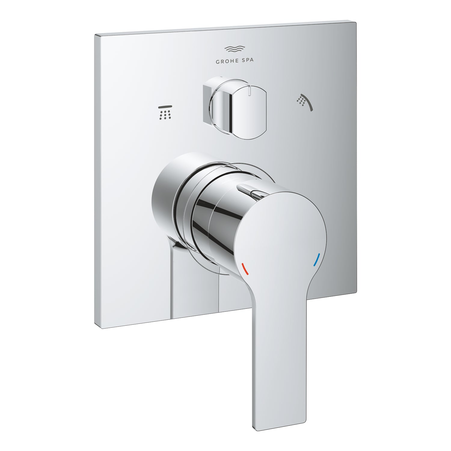 Grohe Allure Ankastre Banyo ve Duş Bataryası (Sıva Üstü Grubu), 3 Yollu - alternatif görünüm - GROHE 29176001