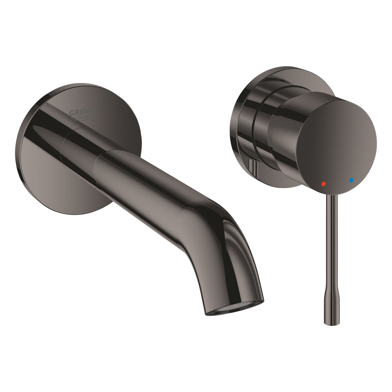 Grohe Essence New Duvardan Ankastre Lavabo Bataryası (Sıva Üstü Grubu), Sert Grafit