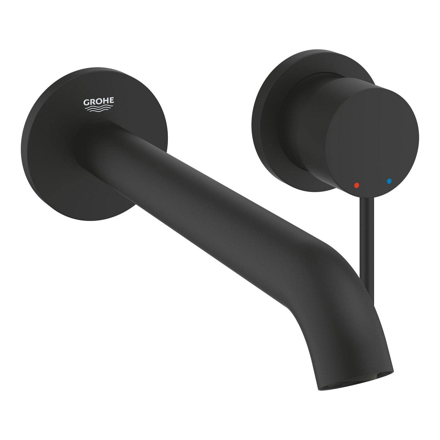 Grohe Essence Duvardan Ankastre Lavabo Bataryası L-Boyut (Sıva Üstü Grubu), Hayalet Siyah - alternatif görünüm - GROHE 29193KF1