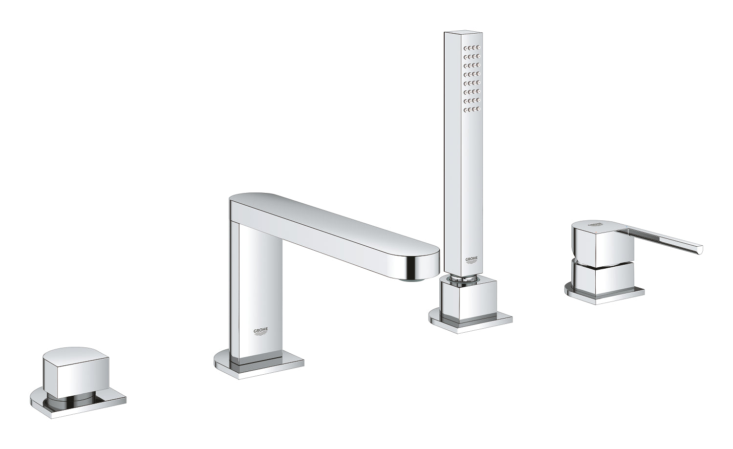 Grohe Plus Dört Delikli Küvet Bataryası - GROHE 29307003