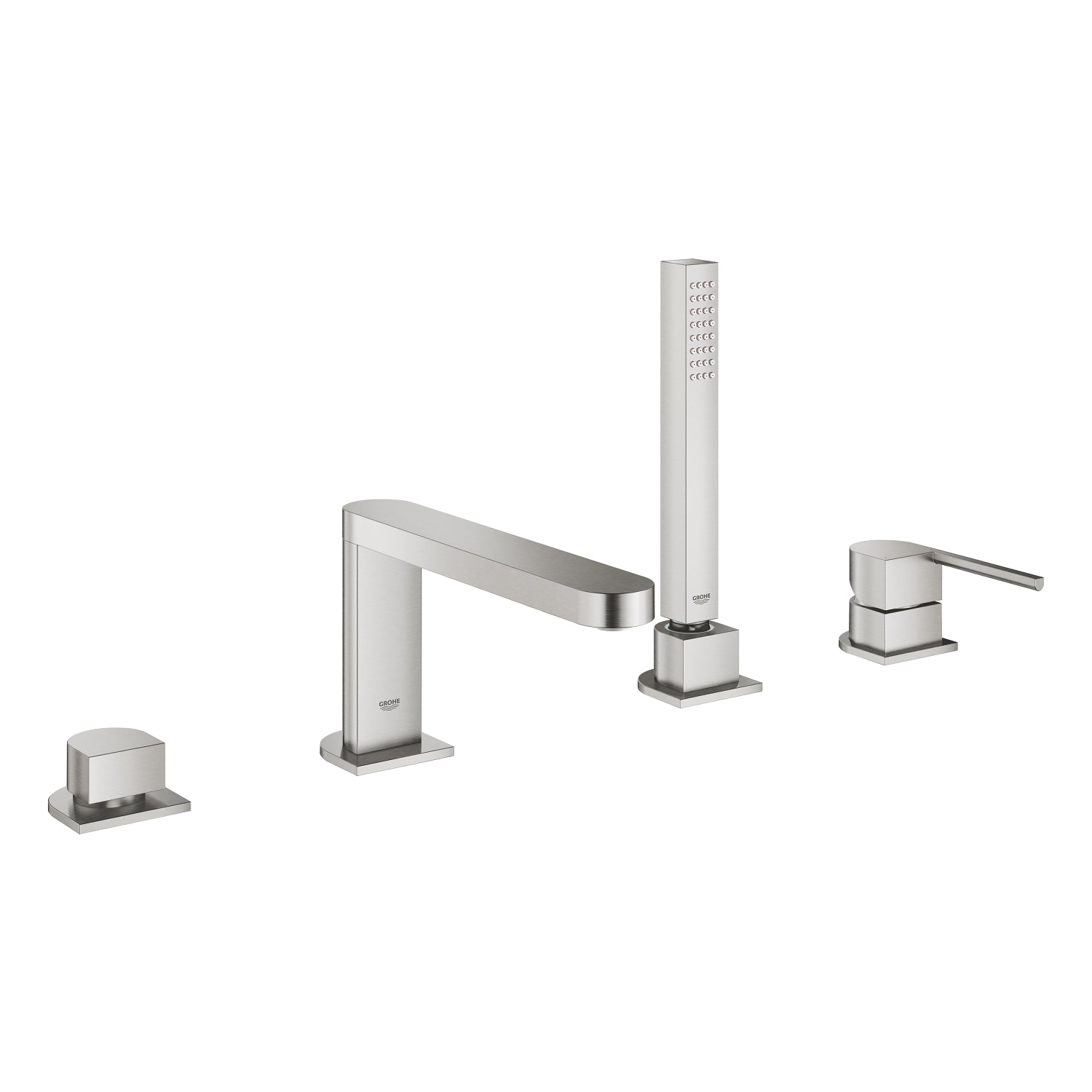 Grohe Plus Dört Delikli Küvet Bataryası, Paslanmaz Çelik - alternatif görünüm - GROHE 29307DC3