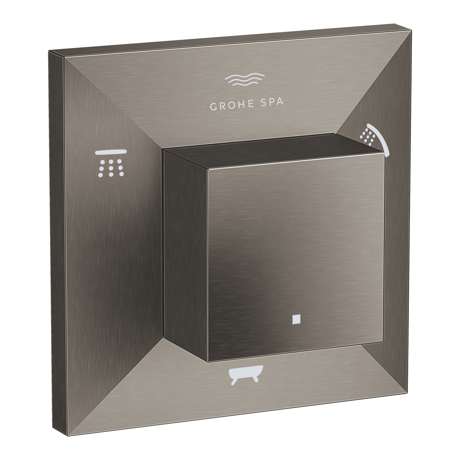 Grohe Allure Brilliant 5 Yollu Yön Değiştirici (Sıva Üstü Grubu), Fırçalı Sert Grafit - alternatif görünüm - GROHE 29399AL0