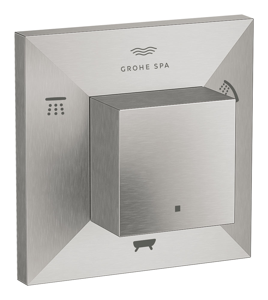 Grohe Allure Brilliant 5 Yollu Yön Değiştirici (Sıva Üstü Grubu), Paslanmaz Çelik - GROHE 29399DC0
