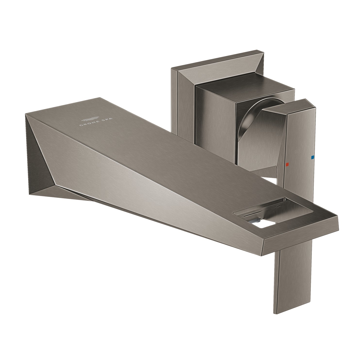 Grohe Allure Brilliant Duvardan Ankastre Lavabo Bataryası (Sıva Üstü Grubu), Fırçalı Sert Grafit - alternatif görünüm - GROHE 29402AL0