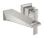 Grohe Allure Brilliant Duvardan Ankastre Lavabo Bataryası (Sıva Üstü Grubu), Paslanmaz Çelik - GROHE 29402DC0