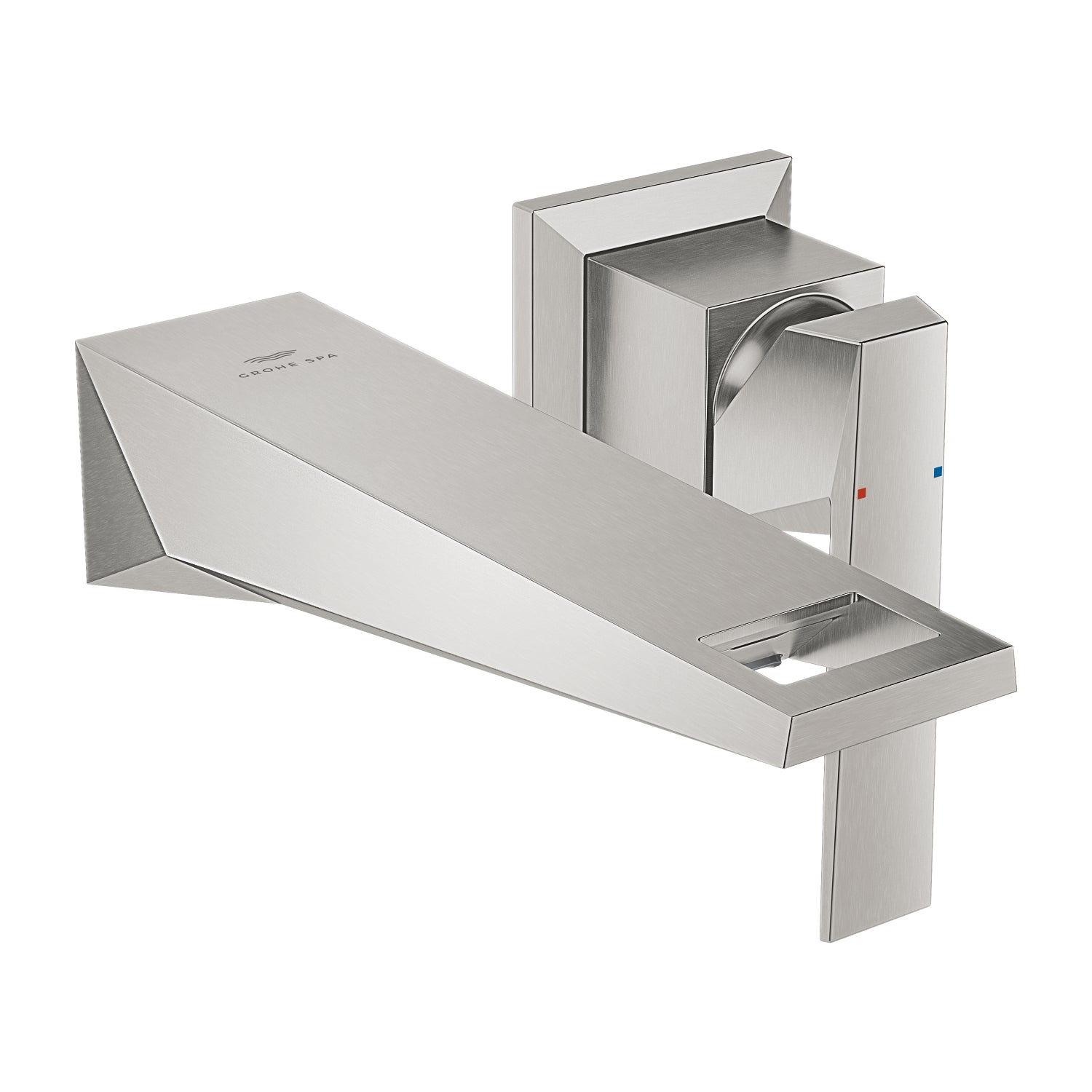 Grohe Allure Brilliant Duvardan Ankastre Lavabo Bataryası (Sıva Üstü Grubu), Paslanmaz Çelik - alternatif görünüm - GROHE 29402DC0