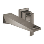 Grohe Allure Brilliant Duvardan Ankastre (L-Boy) Lavabo Bataryası (Sıva Üstü Grubu), Fırçalı Sert Grafit - alternatif görünüm - GROHE 29403AL0