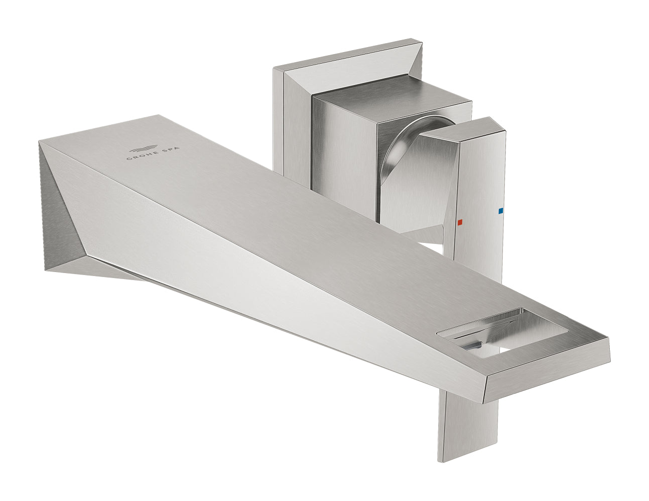 Grohe Allure Brilliant Duvardan Ankastre (L-Boy) Lavabo Bataryası (Sıva Üstü Grubu), Paslanmaz Çelik - GROHE 29403DC0