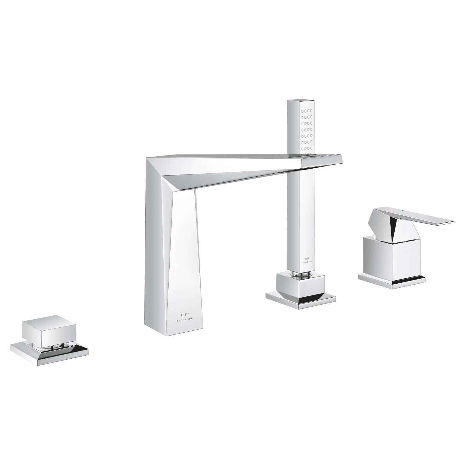 Grohe Allure Brilliant 4 Delikli Küvet Bataryası (Sıva Üstü Grubu) - alternatif görünüm - GROHE 29405000