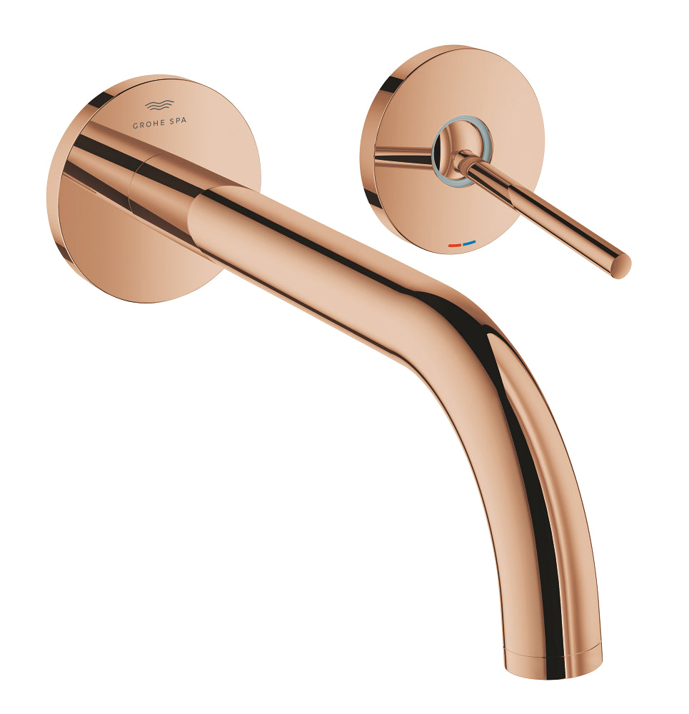 Grohe Atrio 2 Delikli Ankastre Lavabo Bataryası, (Sıva Üstü Grubu), Bakır - GROHE 29406DA0