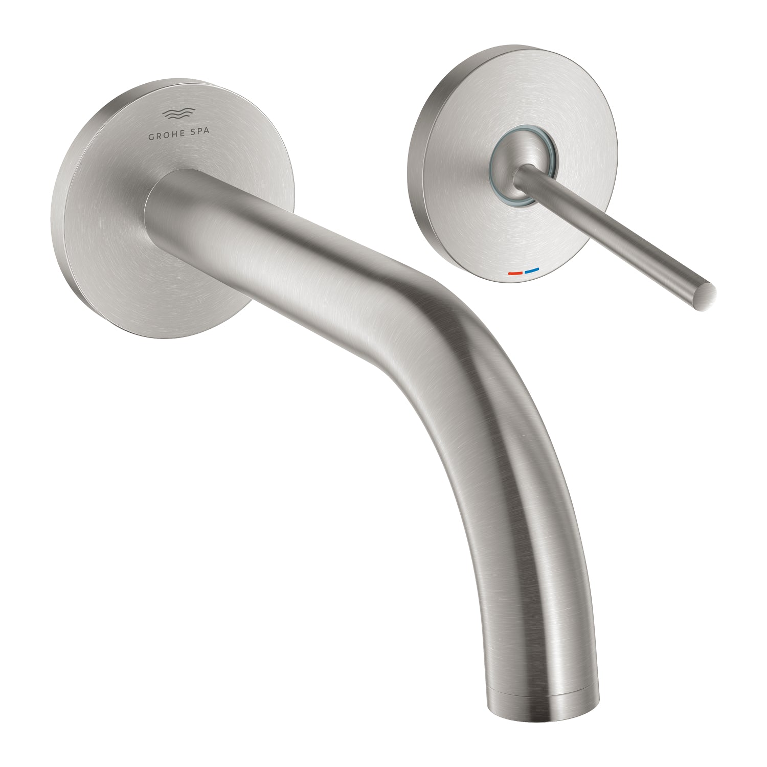 Grohe Atrio 2 Delikli Ankastre Lavabo Bataryası, (Sıva Üstü Grubu), Paslanmaz Çelik - alternatif görünüm - GROHE 29410DC0