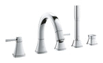 Grohe Grandera 5 Delikli Küvet Bataryası - GROHE 29415000