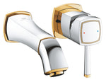 Grohe Grandera Ankastre Lavabo Bataryası (Sıva Üstü Grubu), Krom-Altın - GROHE 29416IG0