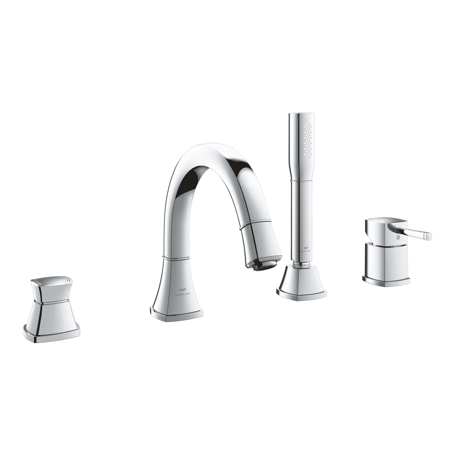 Grohe Grandera 4 Delikli Küvet Bataryası - alternatif görünüm - GROHE 29418000