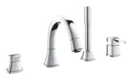 Grohe Grandera 4 Delikli Küvet Bataryası - GROHE 29418000