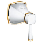 Grohe Grandera Ankastre Stop Valf, Krom-Altın (Sıva Üstü Grubu) - alternatif görünüm - GROHE 29420IG0