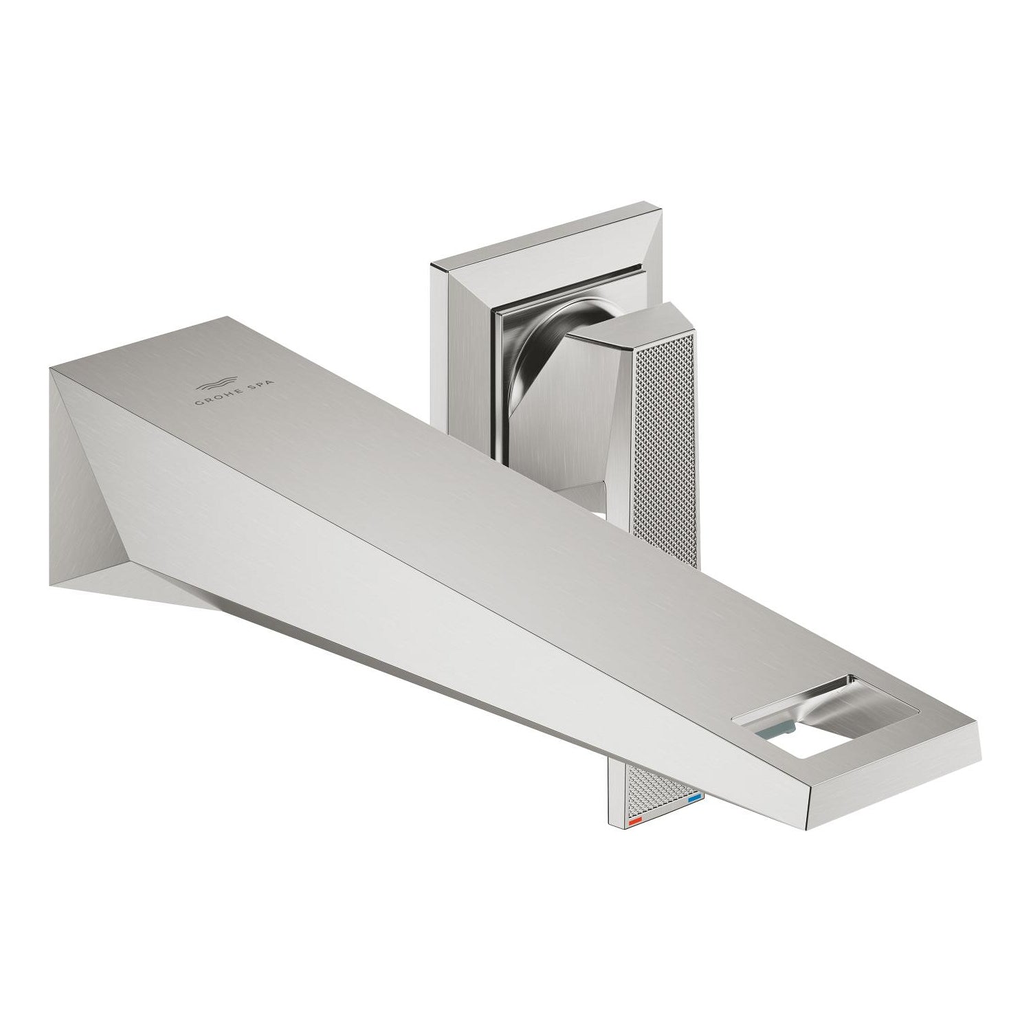 Grohe Allure Brilliant Private Collection 2 Delikli Duvardan Ankastre Lavabo Bataryası M-Boy (Sıva Üstü Grubu), Paslanmaz Çelik - alternatif görünüm - GROHE 29517DC0