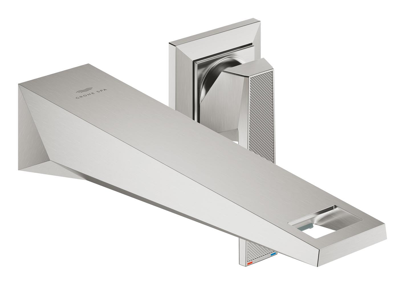 Grohe Allure Brilliant Private Collection 2 Delikli Duvardan Ankastre Lavabo Bataryası M-Boy (Sıva Üstü Grubu), Paslanmaz Çelik - GROHE 29517DC0