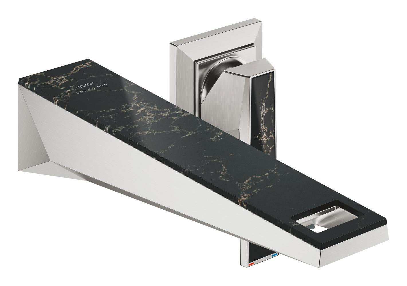 Grohe Allure Brilliant Private Collection 2 Delikli Duvardan Ankastre Lavabo Bataryası M-Boy (Sıva Üstü Grubu), Paslanmaz Çelik - GROHE 29521DC0