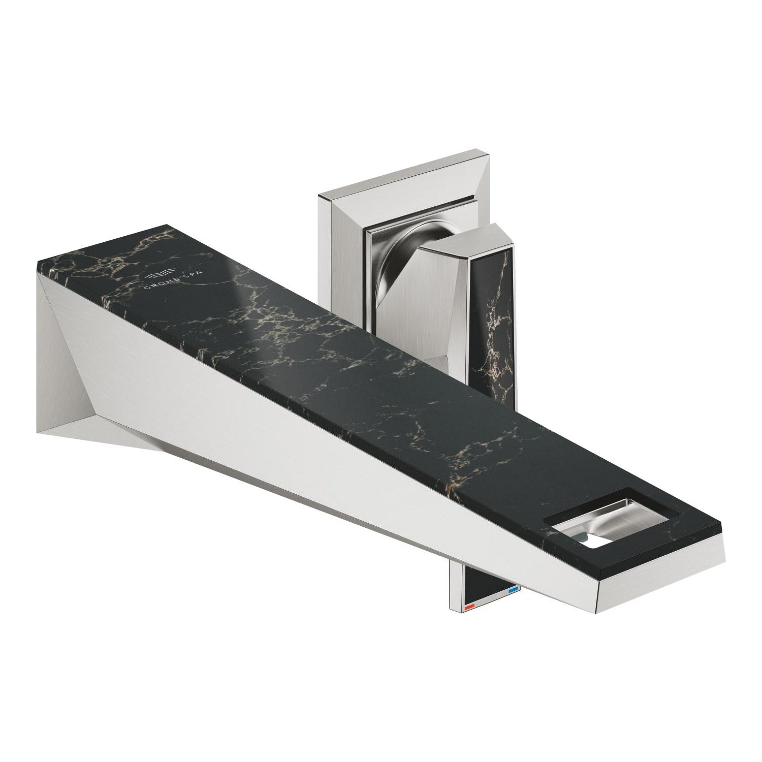 Grohe Allure Brilliant Private Collection 2 Delikli Duvardan Ankastre Lavabo Bataryası M-Boy (Sıva Üstü Grubu), Paslanmaz Çelik - alternatif görünüm - GROHE 29521DC0