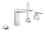 Grohe Allure Brilliant Private Collection 4 Delikli Küvet Bataryası (Sıva Üstü Grubu) - GROHE 29523000