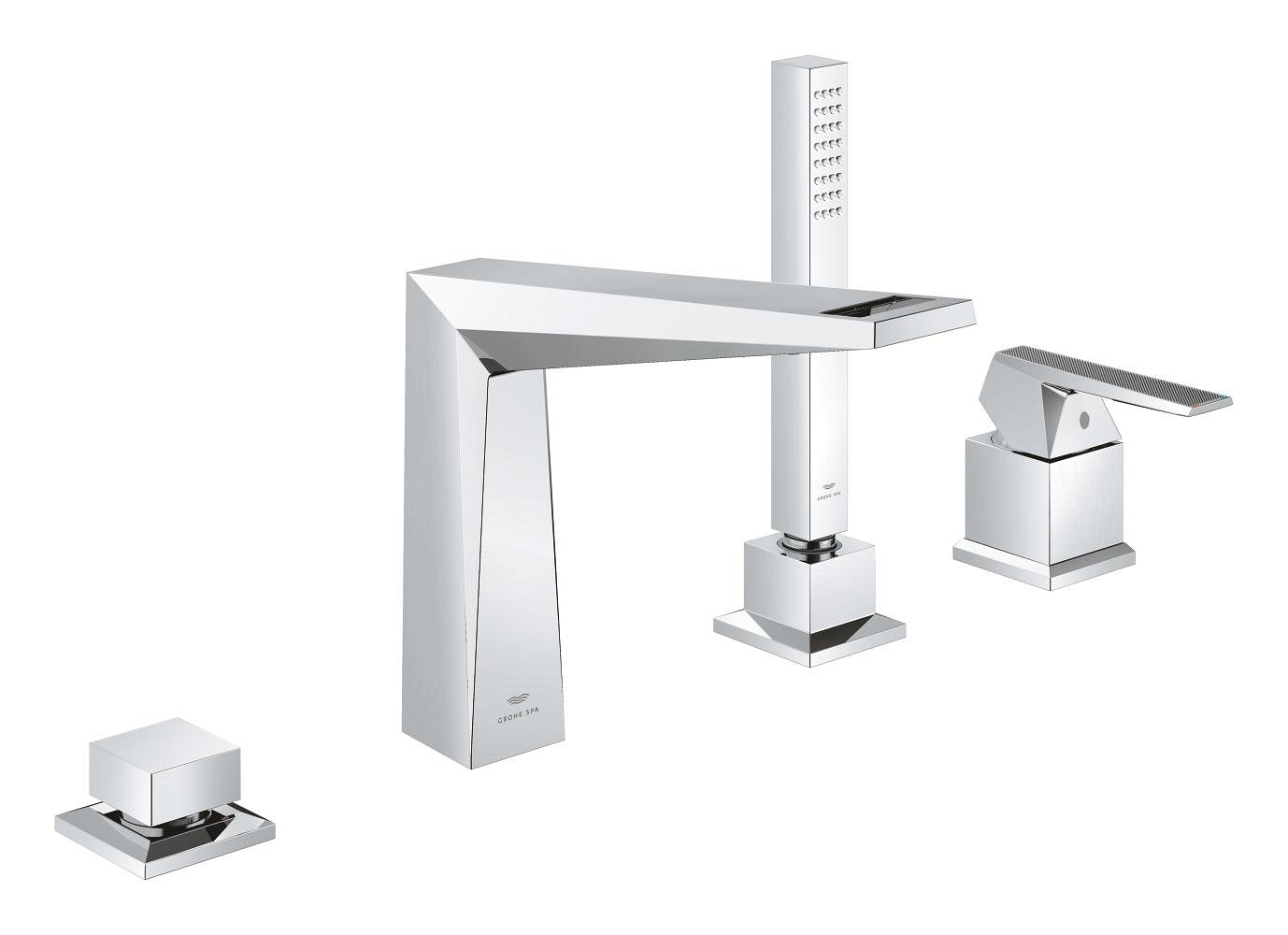 Grohe Allure Brilliant Private Collection 4 Delikli Küvet Bataryası (Sıva Üstü Grubu) - GROHE 29523000
