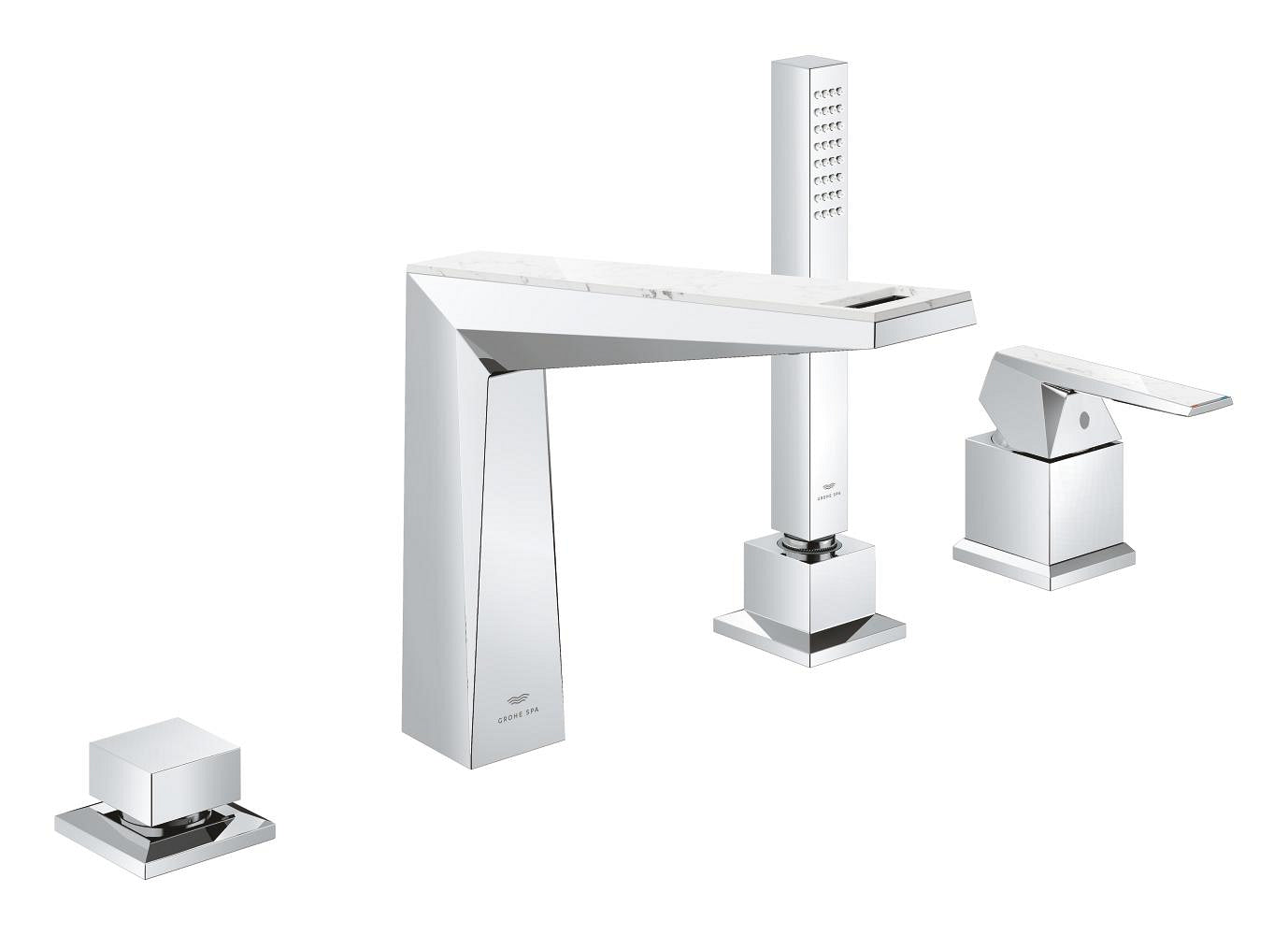 Grohe Allure Brilliant Private Collection 4 Delikli Küvet Bataryası (Sıva Üstü Grubu) - GROHE 29525000