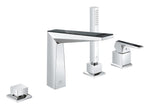 Grohe Allure Brilliant Private Collection 4 Delikli Küvet Bataryası (Sıva Üstü Grubu) - GROHE 29527000