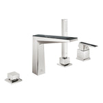 Grohe Allure Brilliant Private Collection 4 Delikli Küvet Bataryası (Sıva Üstü Grubu), Paslanmaz Çelik - alternatif görünüm - GROHE 29527DC0