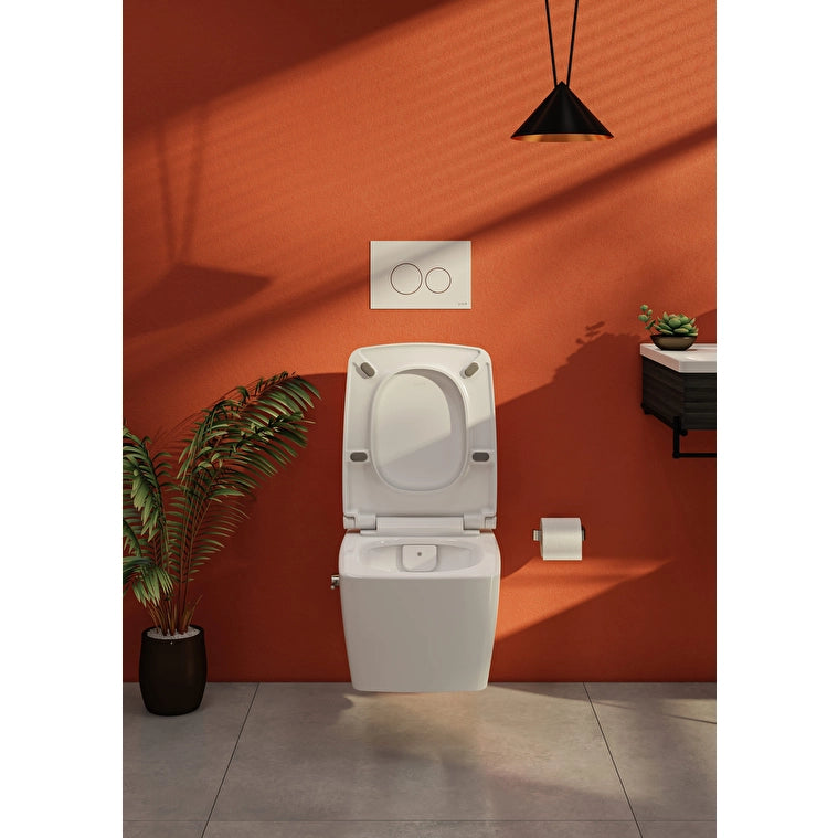 VitrA Origin Kumanda Paneli, Beyaz-Cam