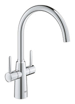 Grohe Ambi Kuğu Borulu 2 Kollu Eviye Bataryası