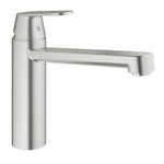 Grohe Eurocosmo Eviye Bataryası (Uzun Başlıklı) Paslanmaz Çelik - alternatif görünüm - GROHE 30193DC0