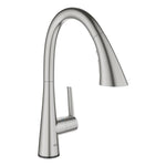 Grohe Zedra Touch Elektronik Spiralli Eviye Bataryası, Paslanmaz Çelik - alternatif görünüm - GROHE 30219DC2