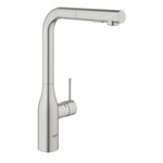 Grohe Essence Spiralli Eviye Bataryası, L Başlıklı, Paslanmaz Çelik