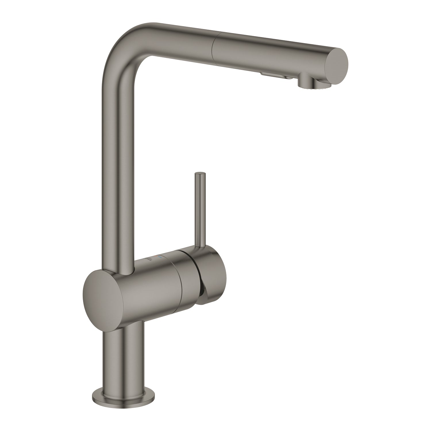 Grohe Minta Spiralli Eviye Bataryası, Fırçalı Sert Grafit - alternatif görünüm - GROHE 30274AL0
