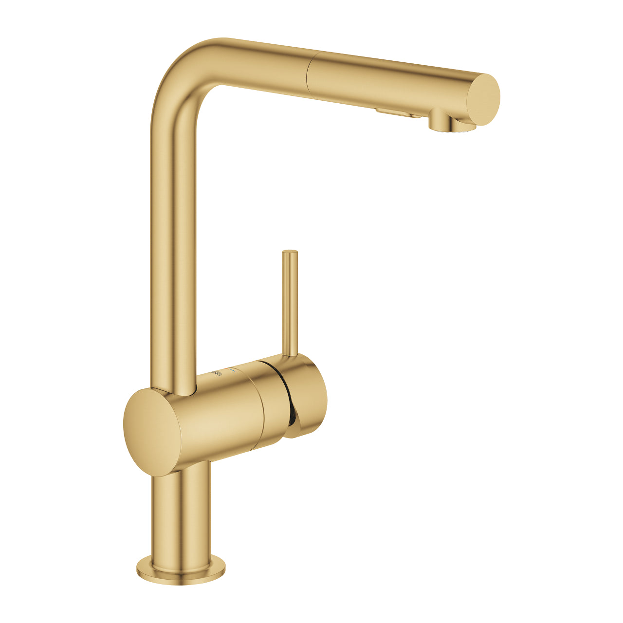 Grohe Minta Spiralli Eviye Bataryası, Fırçalı Altın