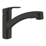Grohe Eurosmart Spiralli Eviye Bataryası, Mat Siyah - alternatif görünüm - GROHE 303052431
