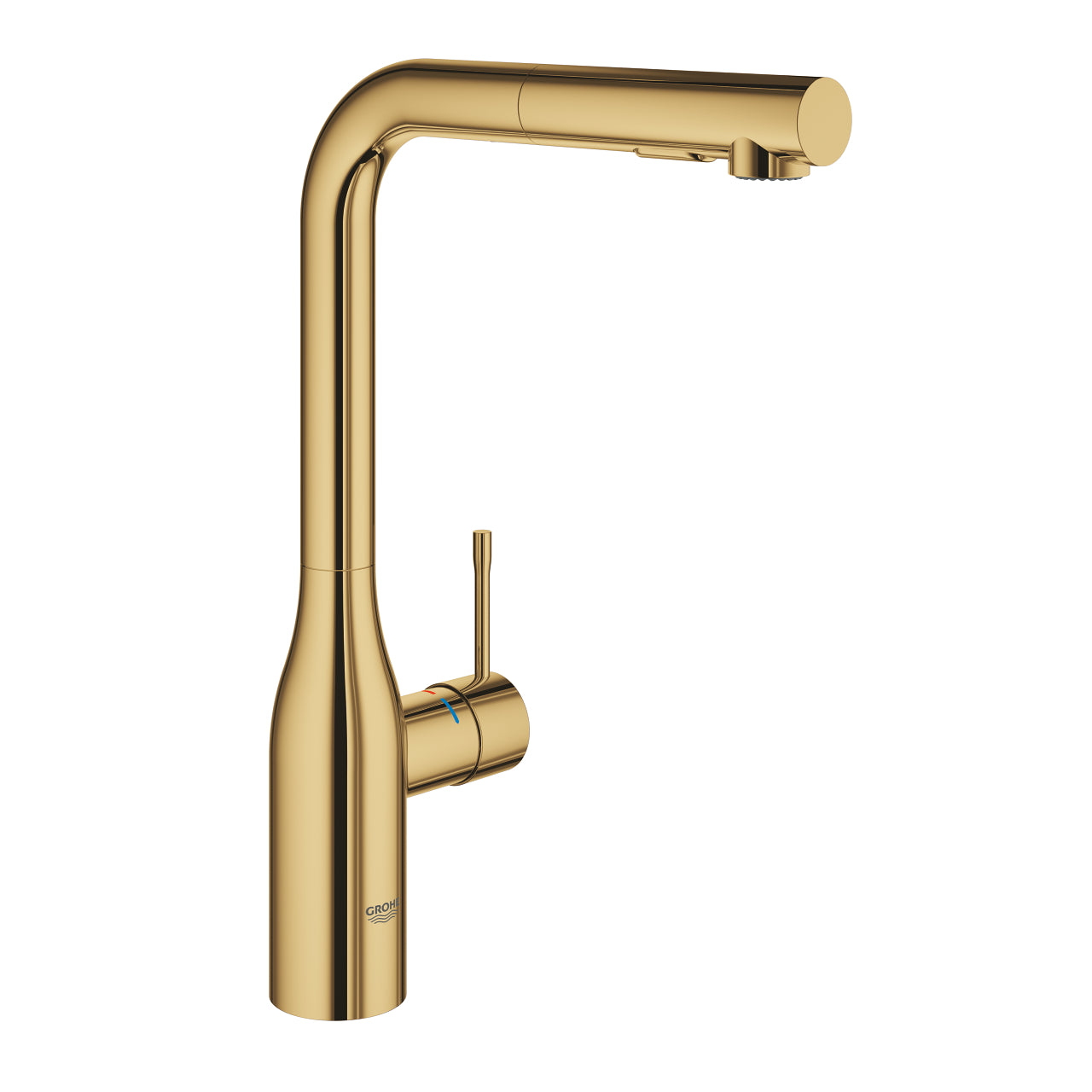 Grohe Essence Spiralli Eviye Bataryası, 2 Akışlı, Altın