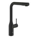 Grohe Essence Spiralli Eviye Bataryası, 2 Akışlı, Hayalet Siyah