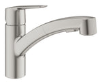 Grohe Start Spiralli Eviye Bataryası, Paslanmaz Çelik