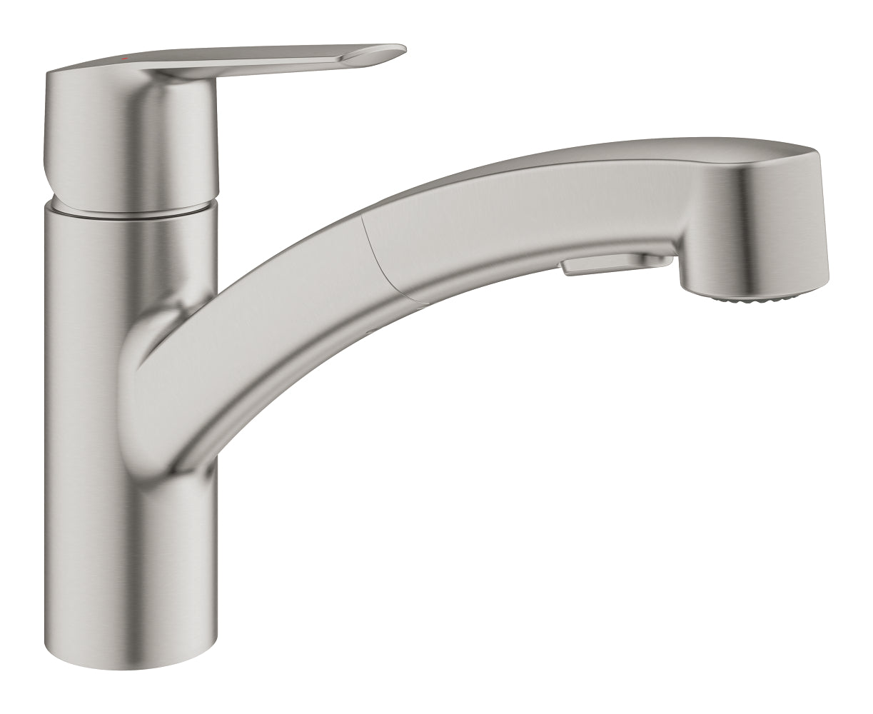 Grohe Start Spiralli Eviye Bataryası, Paslanmaz Çelik